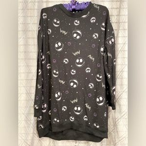 Tim Burton’s The Nightmare Before Christmas Pajama/ Nightgown/Sleepwear. Sz L.